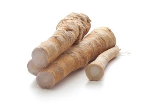 Horseradish root Stock Photos