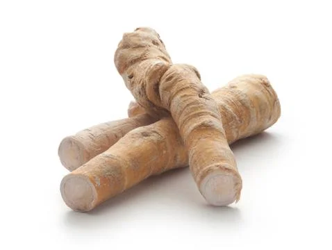 Horseradish root Foto stock