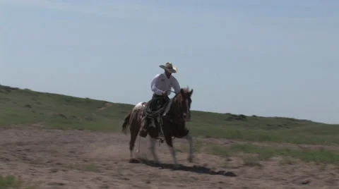 Horserider Stock Footage 68300138