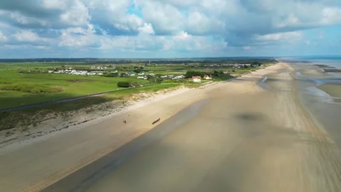 Horses on the beach Stock Footage 263219546