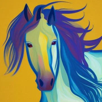 Horse's head Stock Illustration