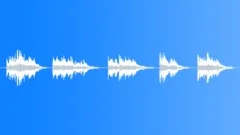 Horses running in the snow (5 stingers)Stock Music