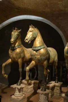 Horses of Saint Mark Foto stock