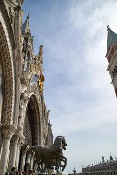 Horses of Saint Mark Stock Photos