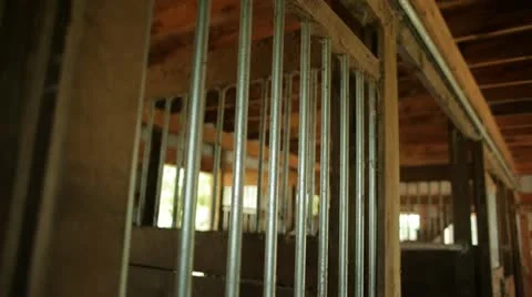 Horses in Stalls Stock Footage 21466073