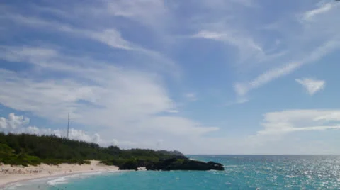 Horseshoe Bay Beach 4 Video stock 26831076