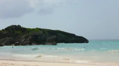 Horseshoe Bay Beach Video stock 11800858