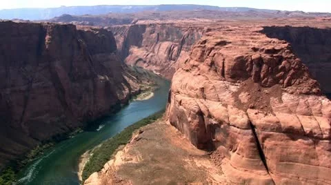 Horseshoe Bend, Arizona Stock Footage 10688893