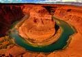 Horseshoe Bend Colorado River above Grand Canyon Arizona Photo