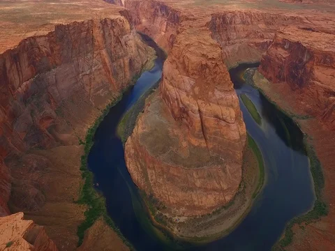 Horseshoe Bend Stock Footage 71330994