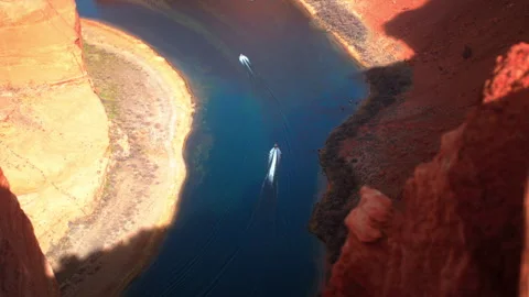 Horseshoe Bend Stock Footage 246880474