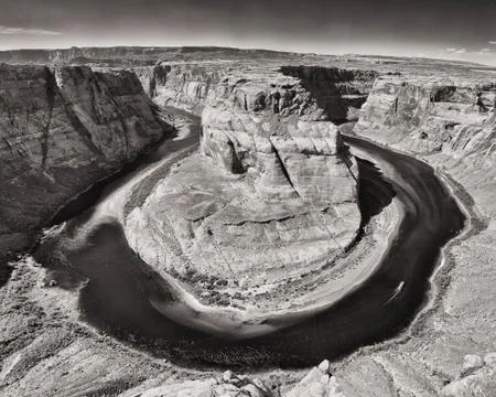 Horseshoe bend Stock Photos