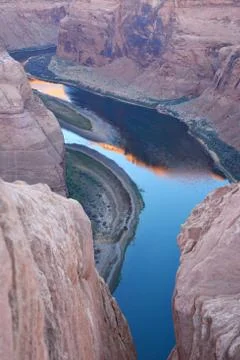 Horseshoe bend Stock Photos