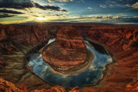 Horseshoe Bend Stock Photos