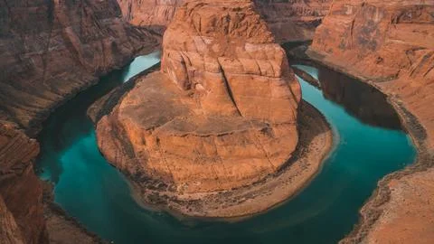 Horseshoe bend Foto stock