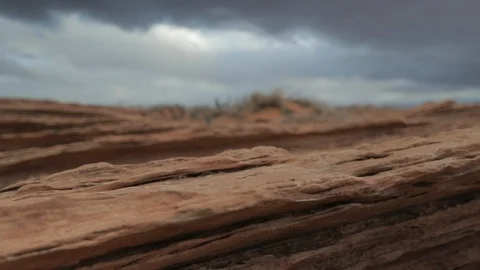Horseshoe Bend Red Rocks 1 Stock Footage 85811535
