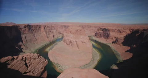 Horseshoe Bend Slider Stock Footage 196822702