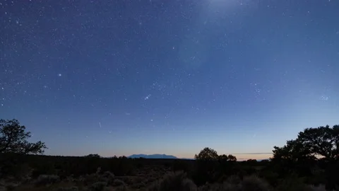 Horseshoe Canyon Wilderness Study Area - Day to Night to Day Time-lapse - Utah Stock Footage 168087940