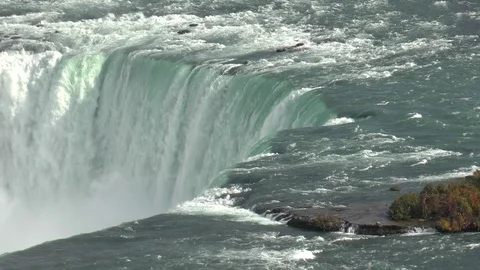 Horseshoe Falls Canada Stock Footage 120930915