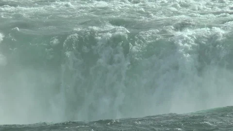 Horseshoe Falls Canada Stock Footage 121757889