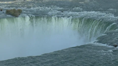 Horseshoe Falls Canada Stock Footage 121764238