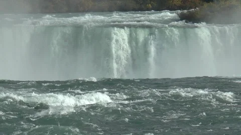 Horseshoe Falls Canada Stock Footage 121966430