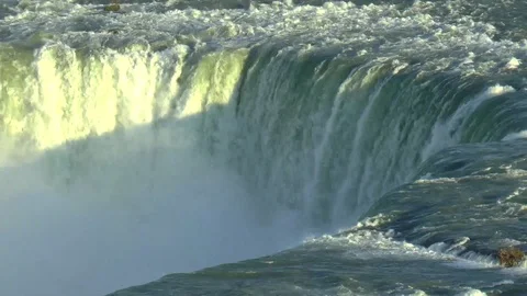 Horseshoe Falls Canada Time Lapse Stock Footage 122101574