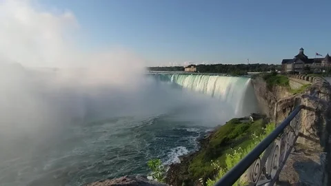 Horseshoe Falls Stock Footage 251880807