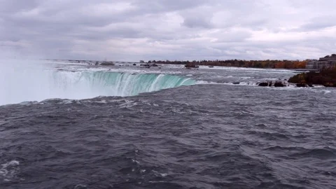 Horseshoe falls at Niagara Stock-Footage 98720531