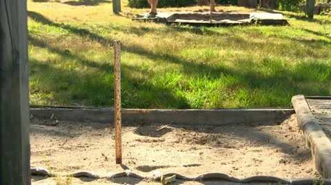 Horseshoe game; 9 Stock Footage 12252018