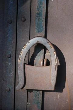 Horseshoe Handle Foto stock