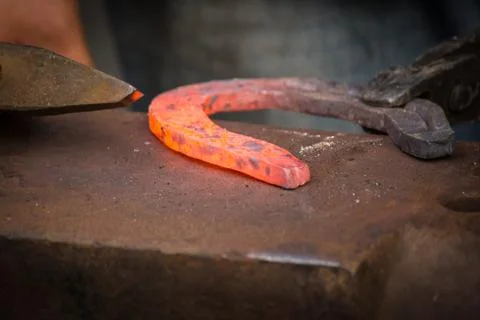 Horseshoe hot Stock Photos