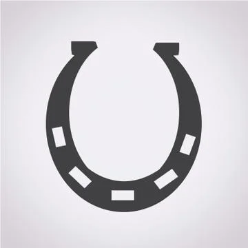 Horseshoe icon Stock Illustration