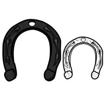 Horseshoe Stock Illustration