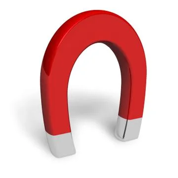 Horseshoe magnet Stock Illustration