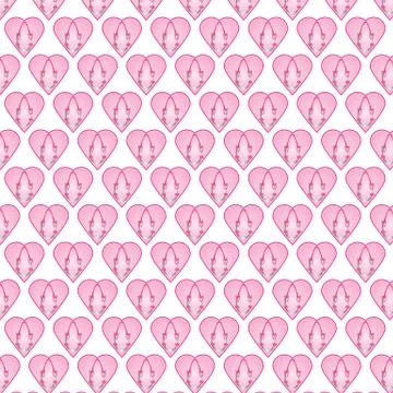 Horseshoe pattern Stock-Illustration