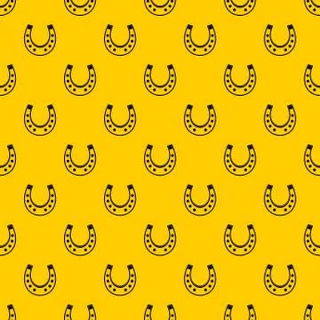 Horseshoe pattern vector Stock Illustration