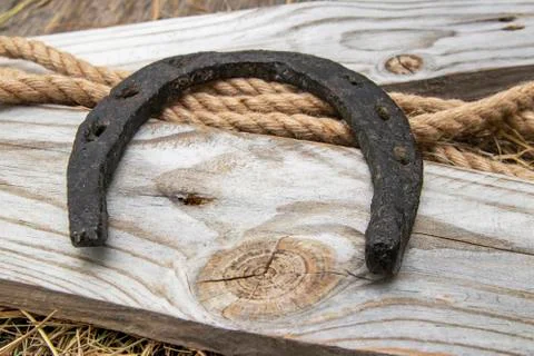 Horseshoe. Stock Photos