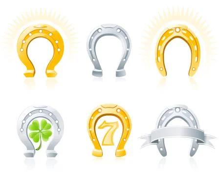 Horseshoes Stock Illustration