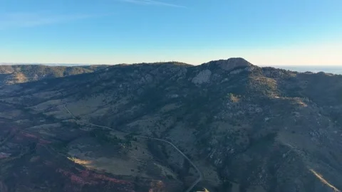 Horsetooth Mountain 11 | Open Space | Fort Collins, Colorado | 4K Drone Footage  Video stock 259860712
