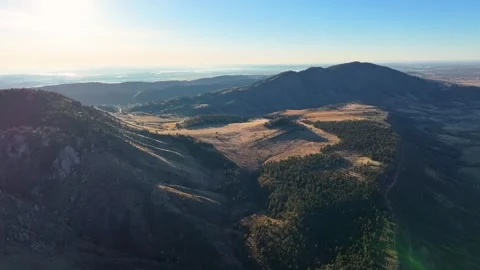 Horsetooth Mountain Open Space 01 | Fort Collins, Colorado | 4K Drone Footage Stock Footage 259860689