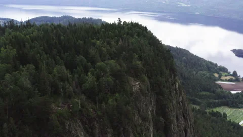 The Hortekollen Viewpoint in Norway Vídeo Stock 134207496