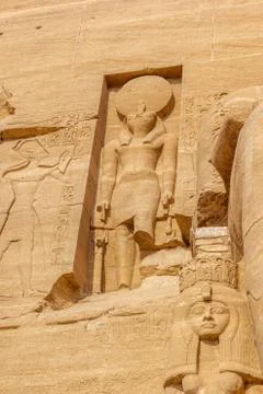 Horus Abu Simbel Stock Photos
