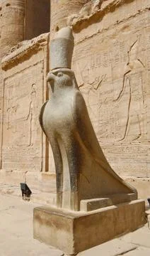 Horus statue Stock Photos