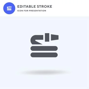 Hose icon vector, filled flat sign, solid pictogram isolated on white, logo Stockillustratie