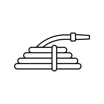 Hose icon vector Stock Illustration