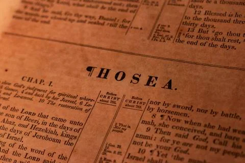 Hosea Stock Photos