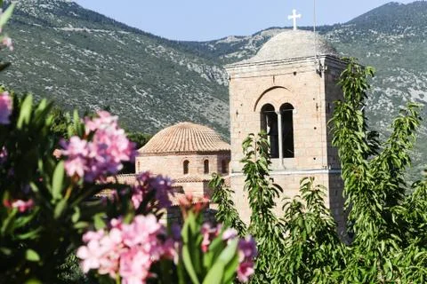 Hosios Loukas monastery Stock Photos