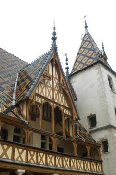 Hospices of beaune Stock Photos
