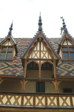 Hospices of beaune Stock Photos